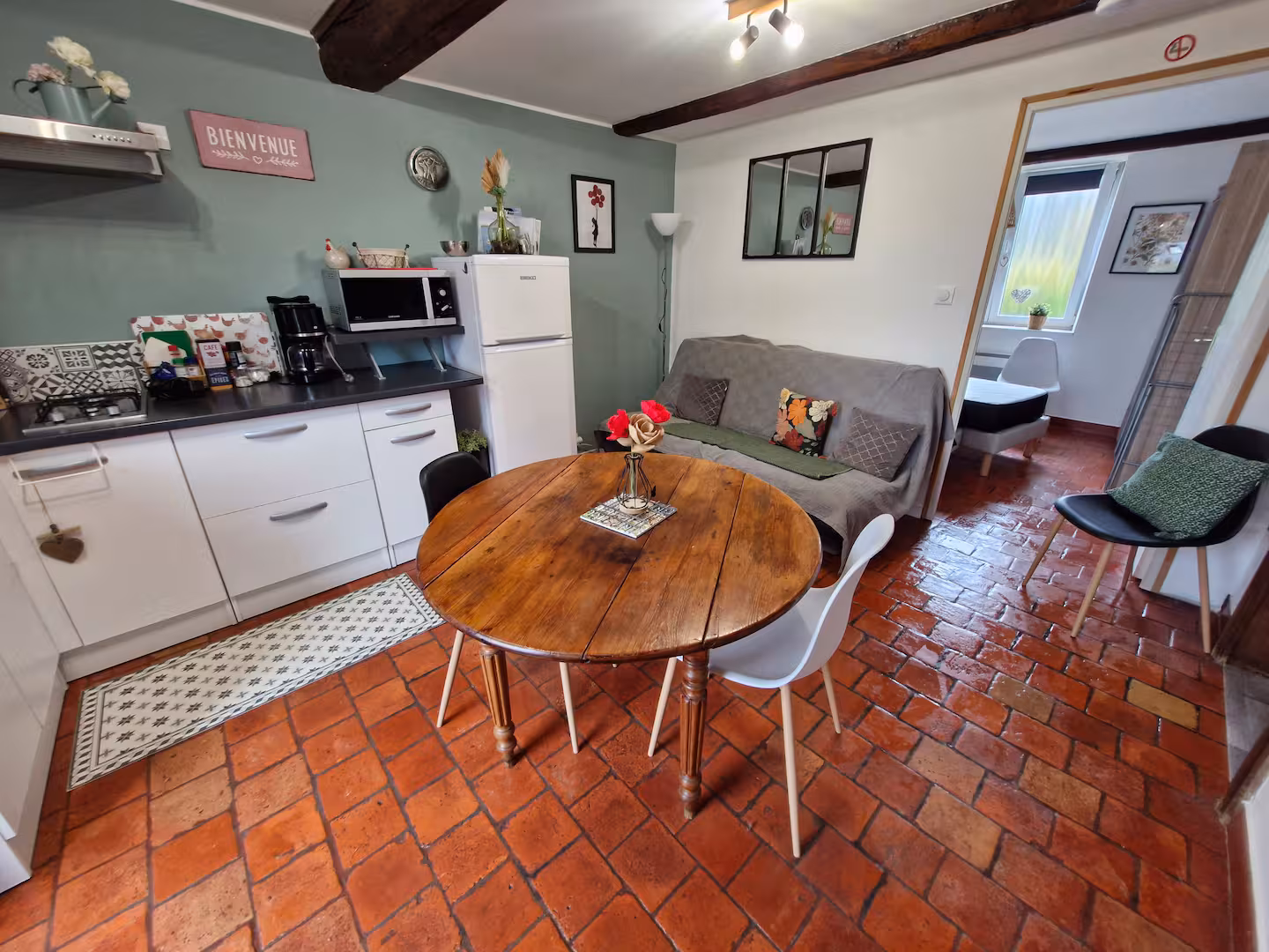 Salle à manger chaleureuse